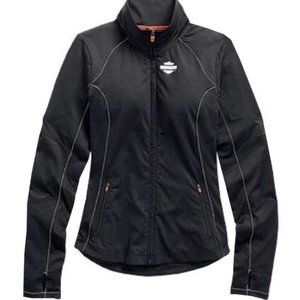 Harley-Davidson® Womens Jacket, Bar & Shield Vented Performance, Black 99157-15V